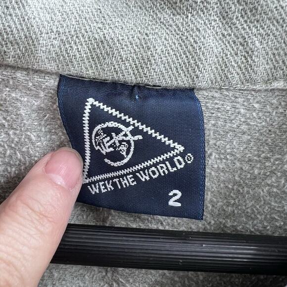 Vintage 80s Vermont Green Embroidered Puullover Sweatshirt Mens Large - Picture 6 of 6